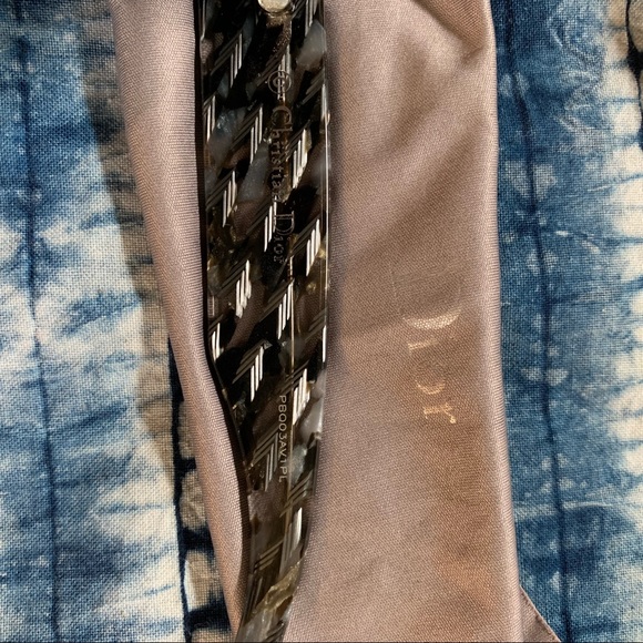 🍂 Dior Flanelle 1 Black Cat Eye Sunglasses - Picture 3 of 6